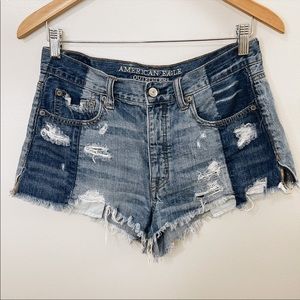 American Eagle Hi-Rise Festival Shorts